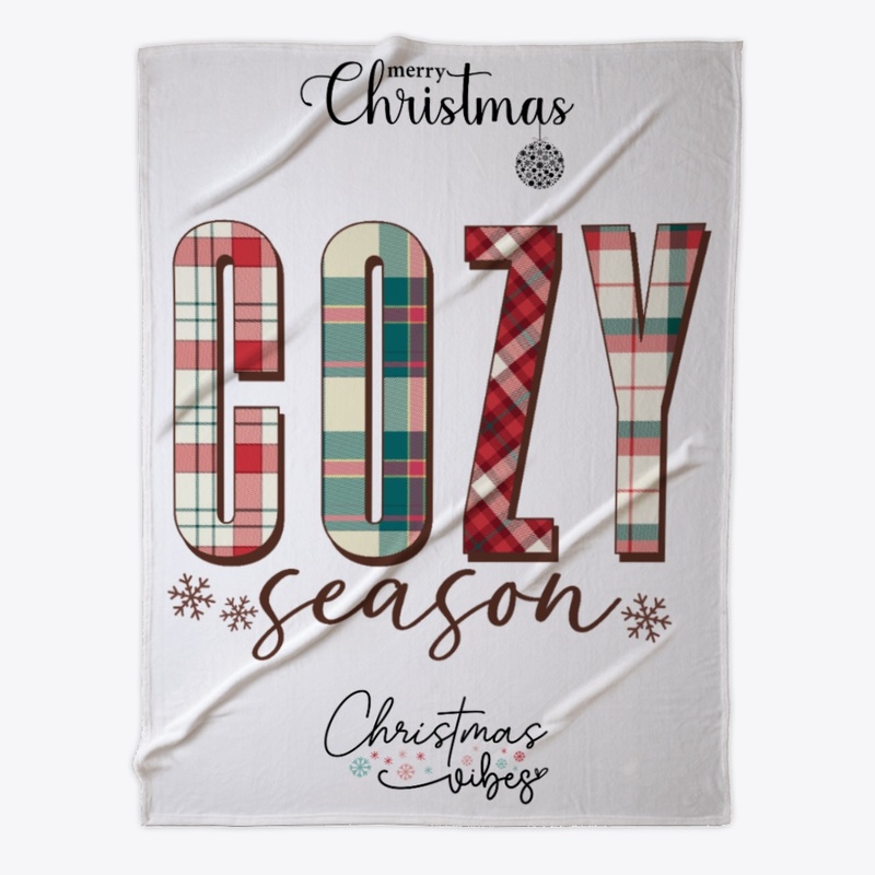 Festive Cozy Vibes Elegant Xmas