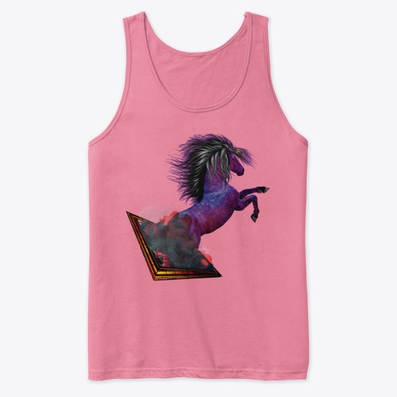 The horse that jumped out of the frame