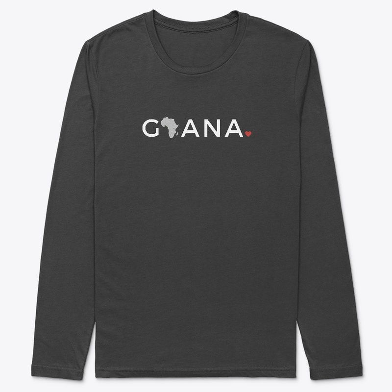 Ghana Love T-Shirt (Black)
