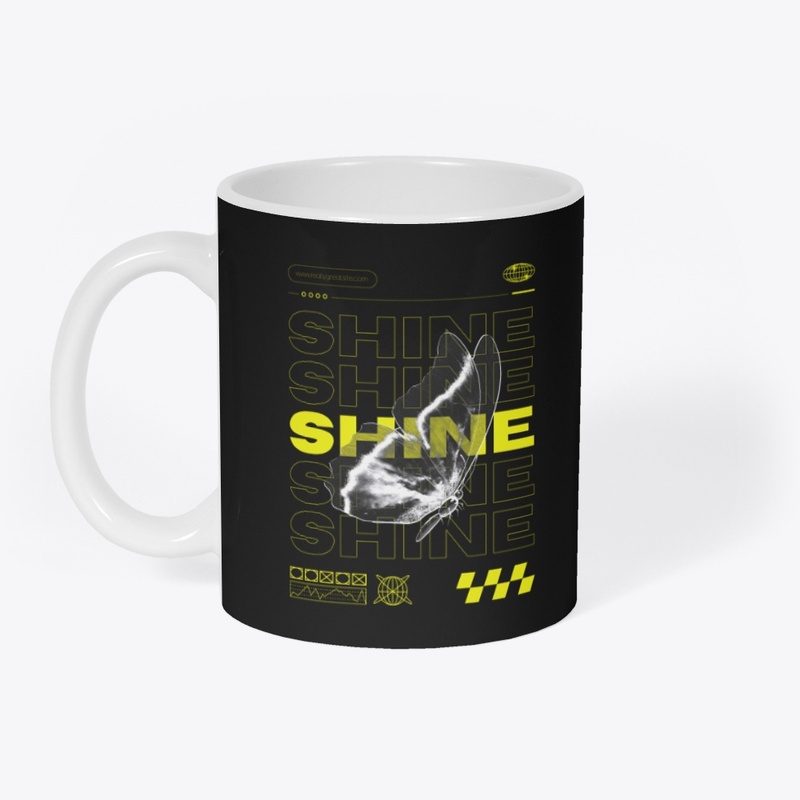 Black And Yellow Streetwear T Shirt