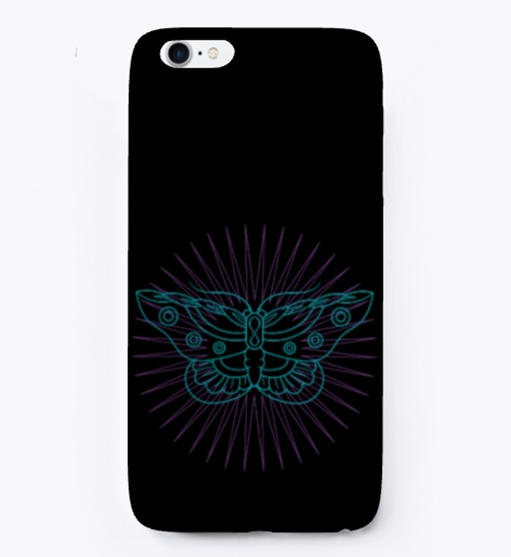 Teal Moth Starburst