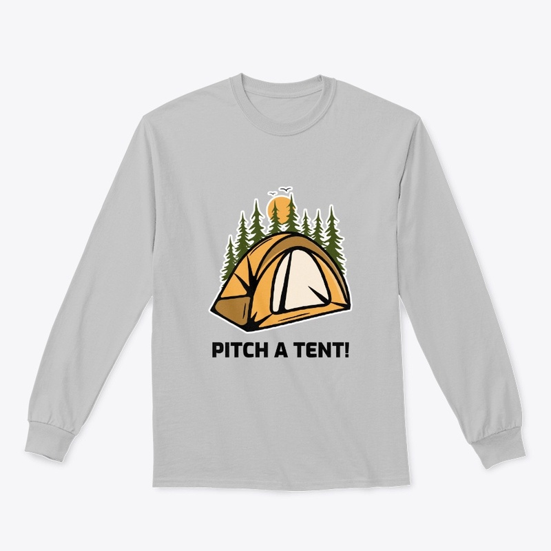pitch a tent