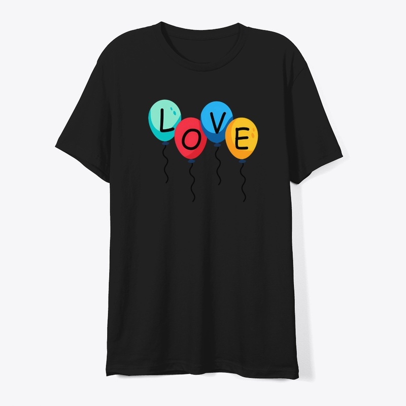 "LOVE" Balloons – A Burst of Color 