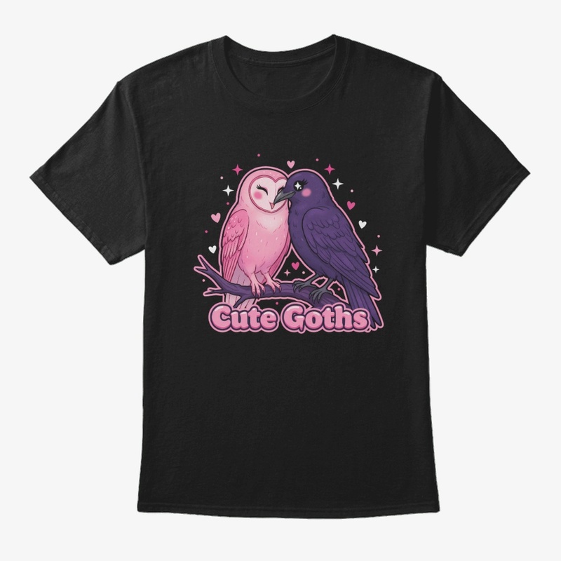 Birds of Affection in Cute Goth Style