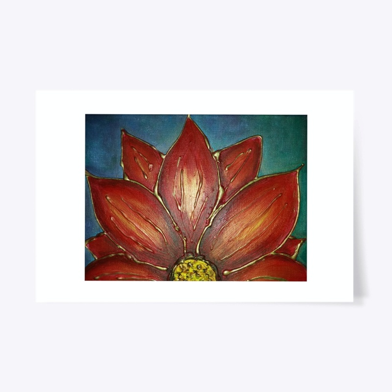 petals of red flower