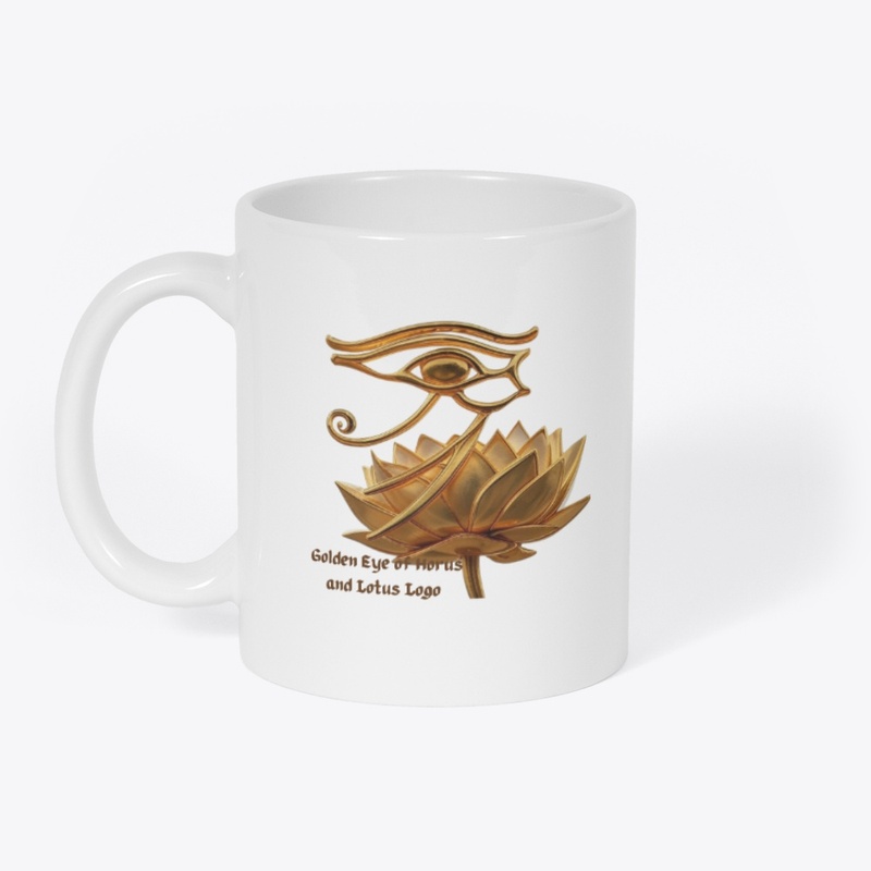 Golden Eye of Horus and Lotus