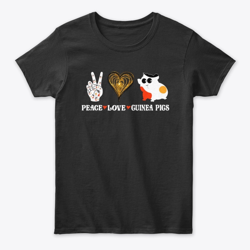 Peace , love , guinea pigs 
