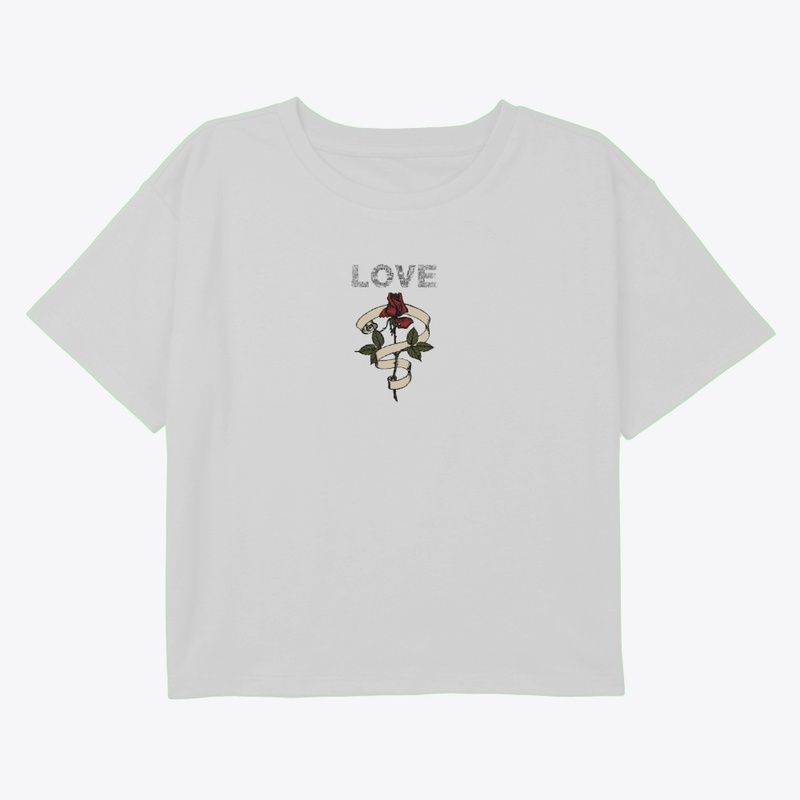 Women's Relaxed Crop Tee