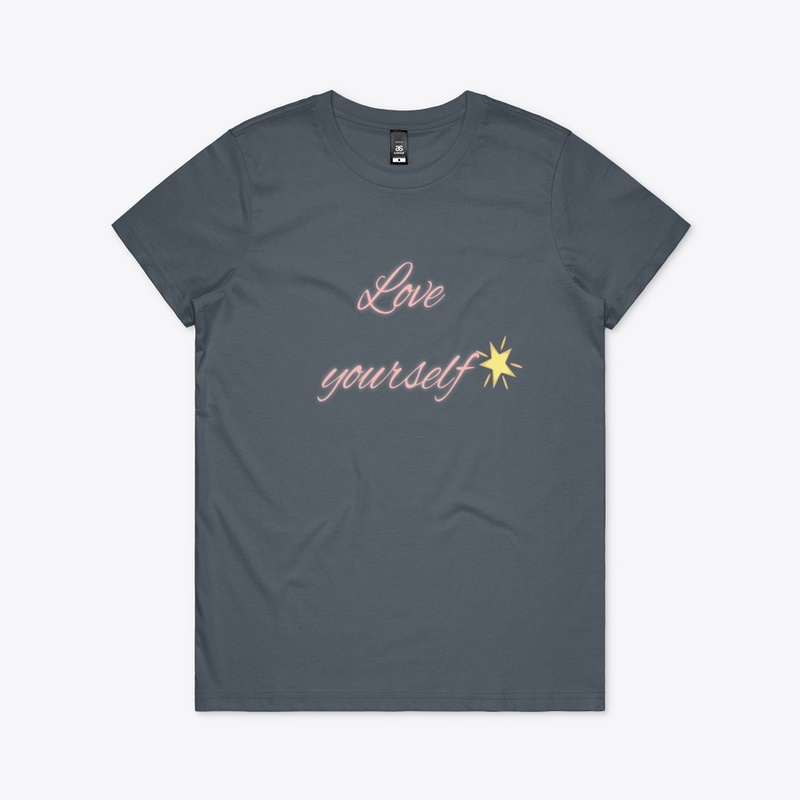 Love yourself t.shirt design 