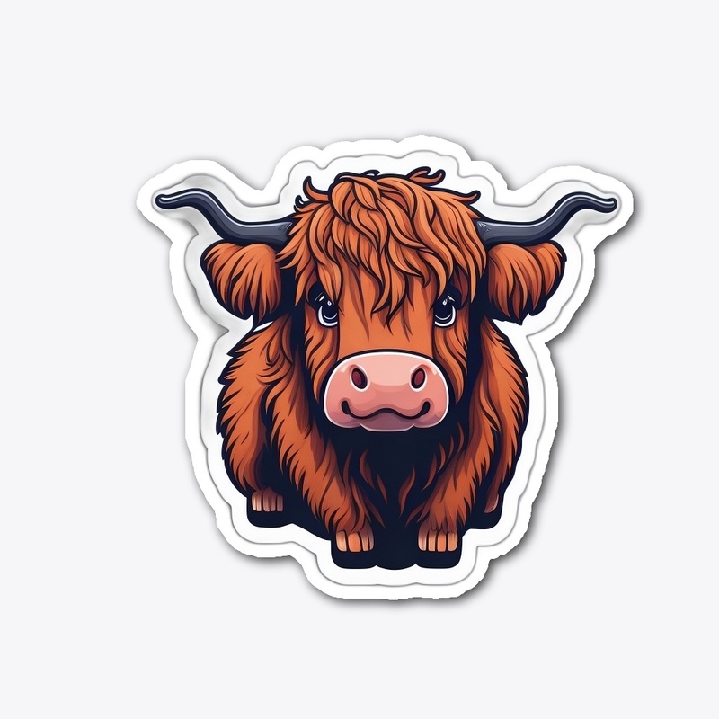 Cute Highland Cow