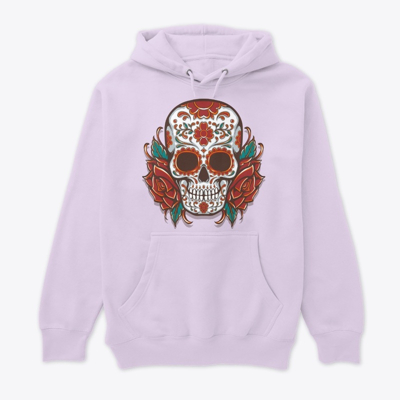 Sugar Skull Day Of The Dead Cool Bone