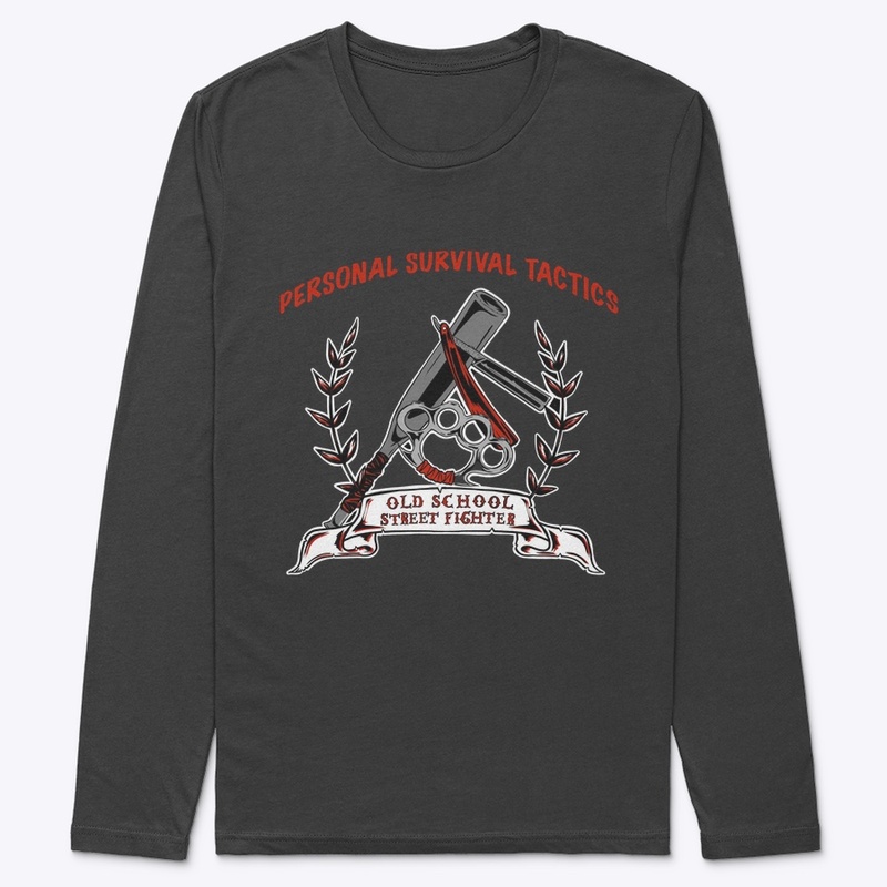 PST "Old School Fighter" Long Sleeve