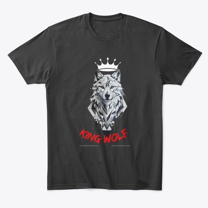 King Wolf – Alpha Typography Design