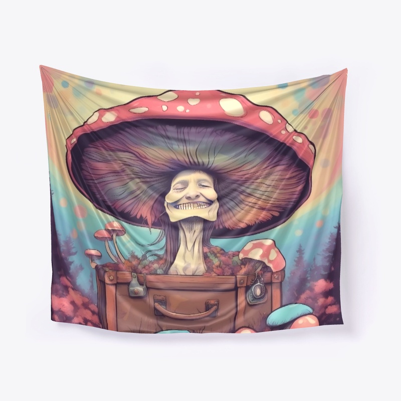 Happy Hippie Mushroom