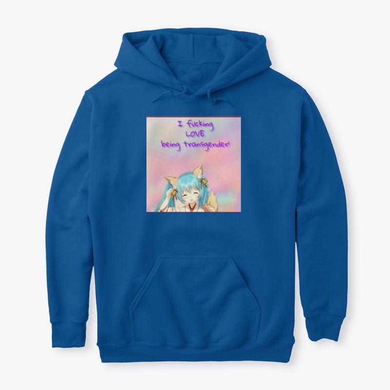 Cat girl tee