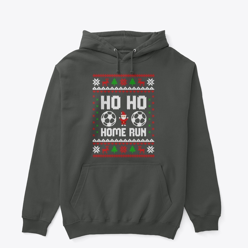 ho ho home run ugly sweater