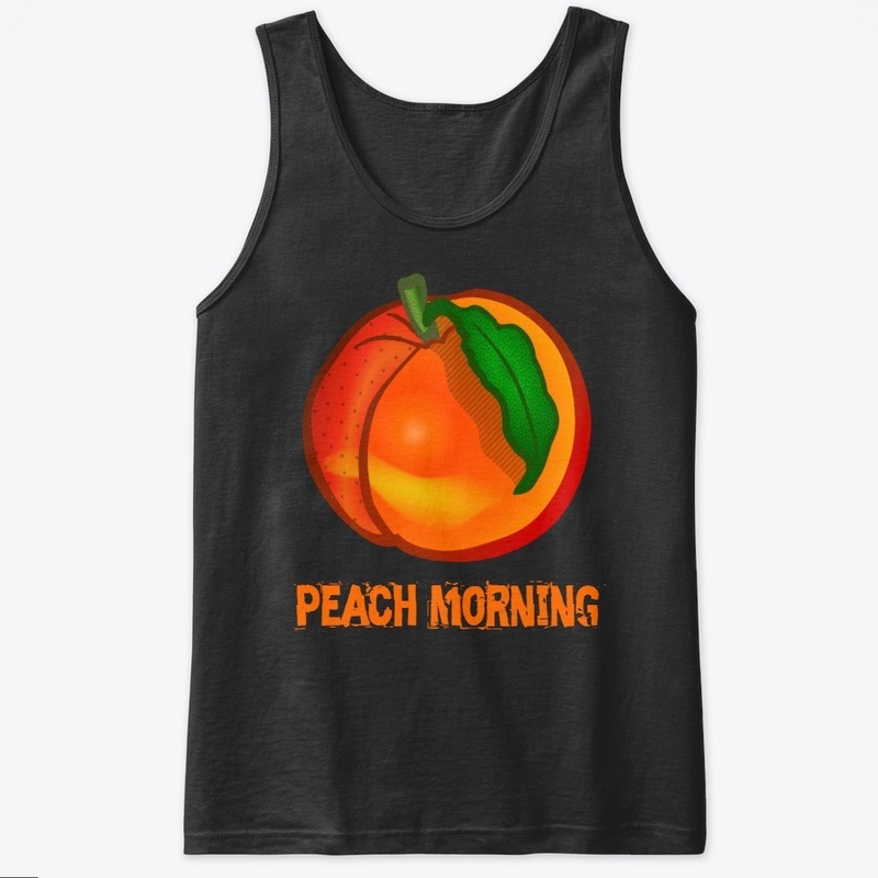 Peach morning Tank tops