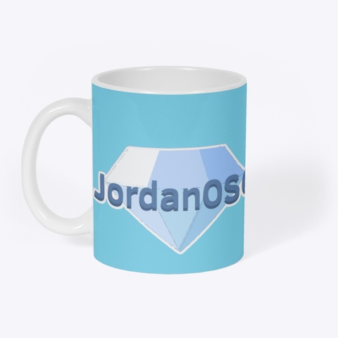 Jordan Osc Mug Pastel Blue T-Shirt Front