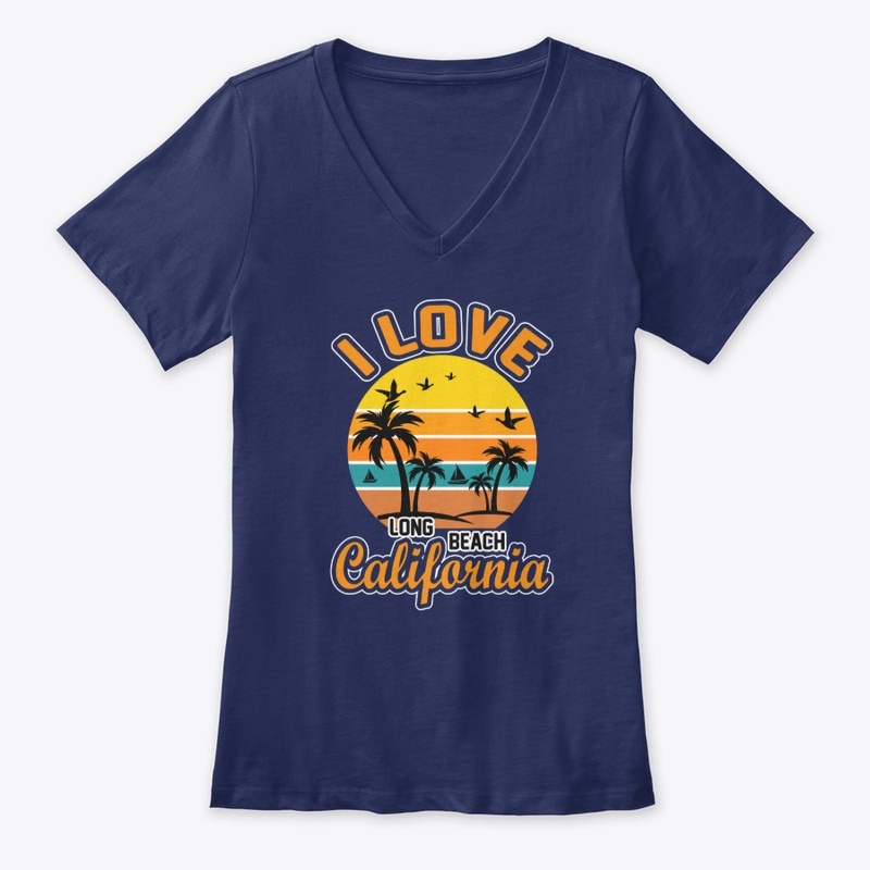 Long Beach California - Summer T  Shirt 
