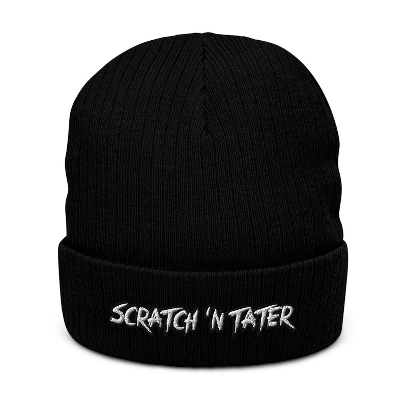 Tater Beanie Text