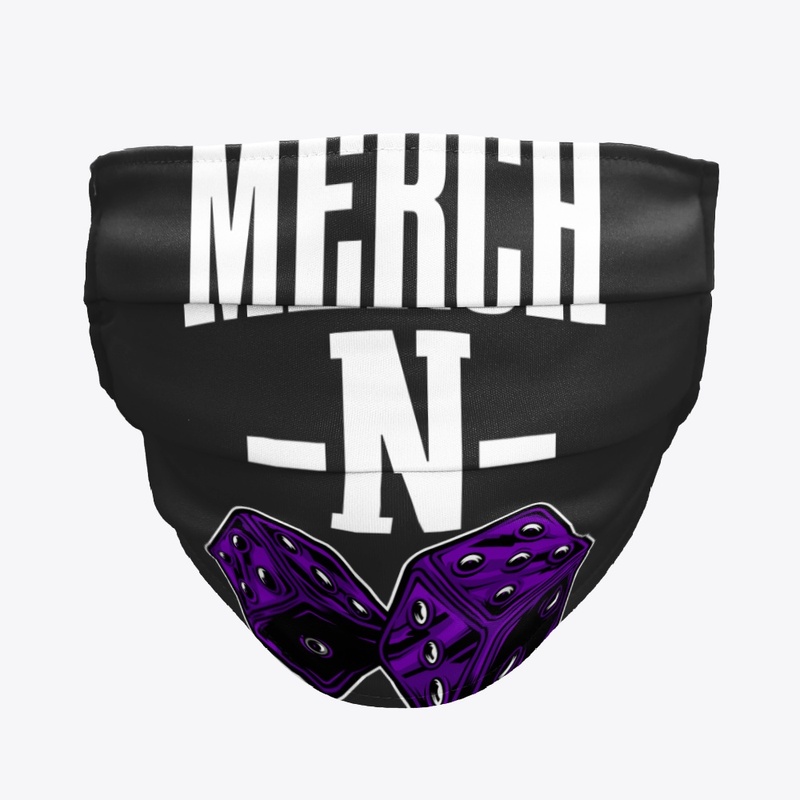 WHITE MERCH PURPLE DICE