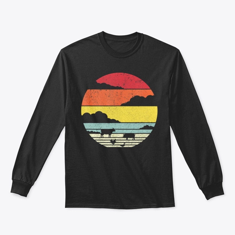 Cow Pig Chicken Duck Vintage Shirt