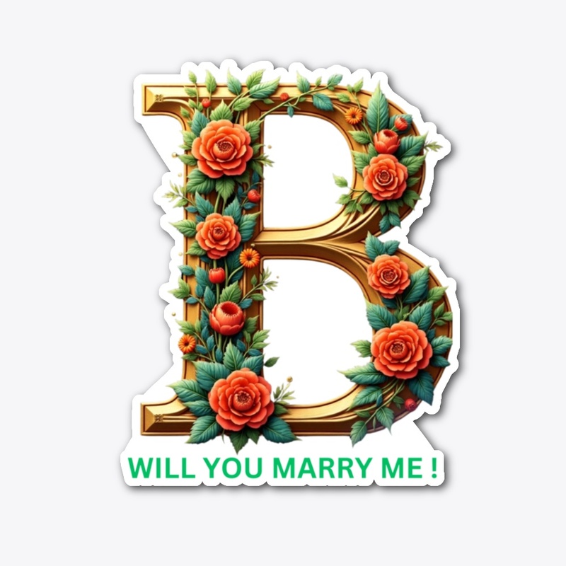 Will you marry me design hot...