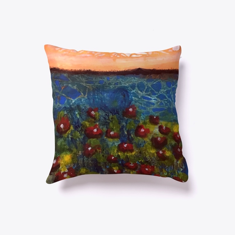 Field of red flowers...