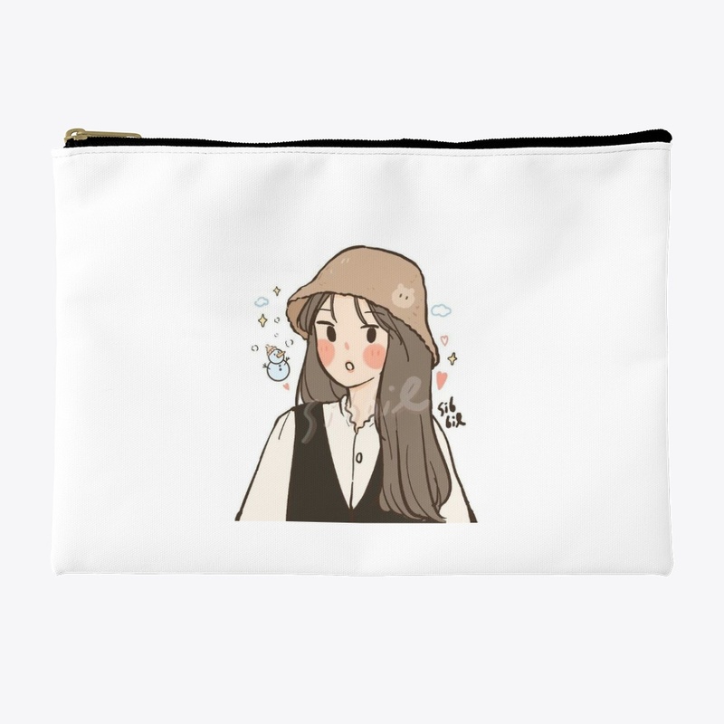 Cute girl desing