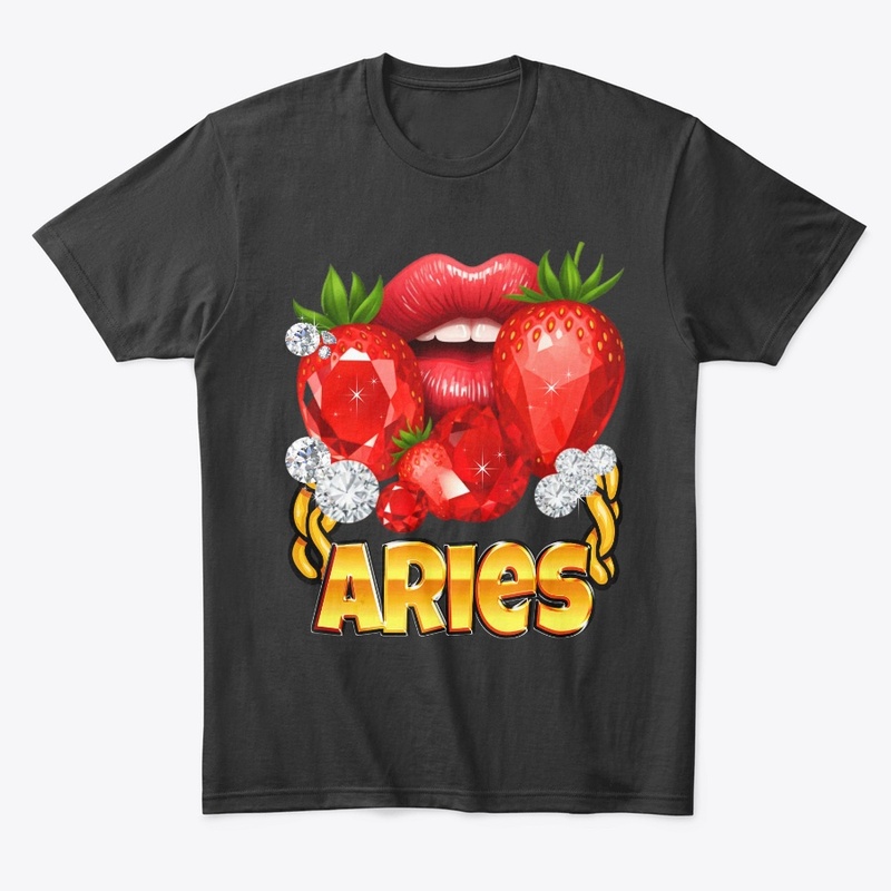 Lips Gold Chain Aries Birthday Gift