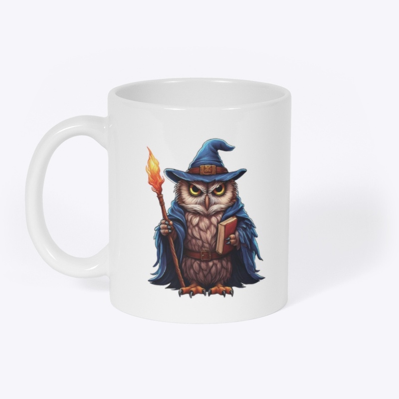 Wizard Owl Illustration