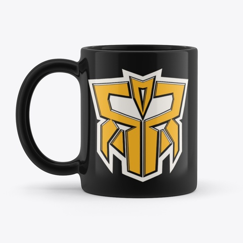 Realm Coffee Mug Black Camiseta Front