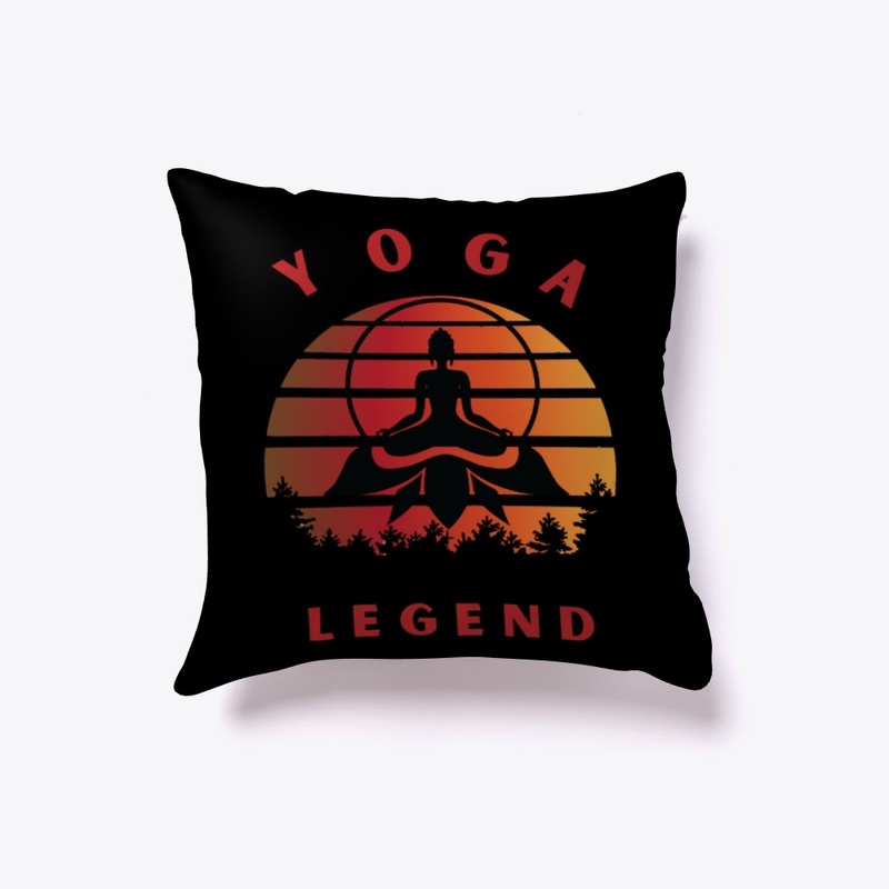 Yoga Legend Retro Vintage Design