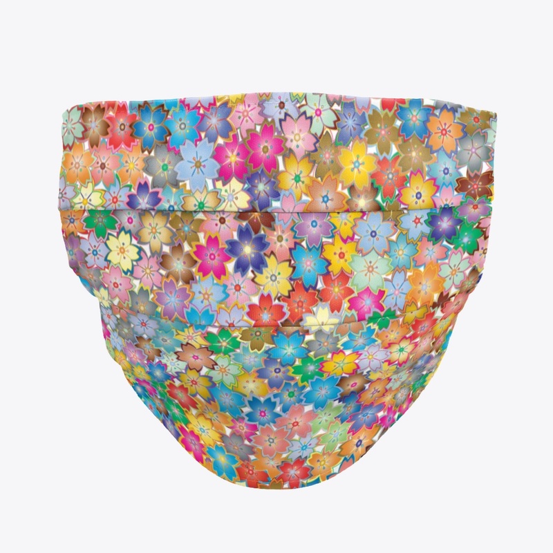 A beautiful multi colour floral design