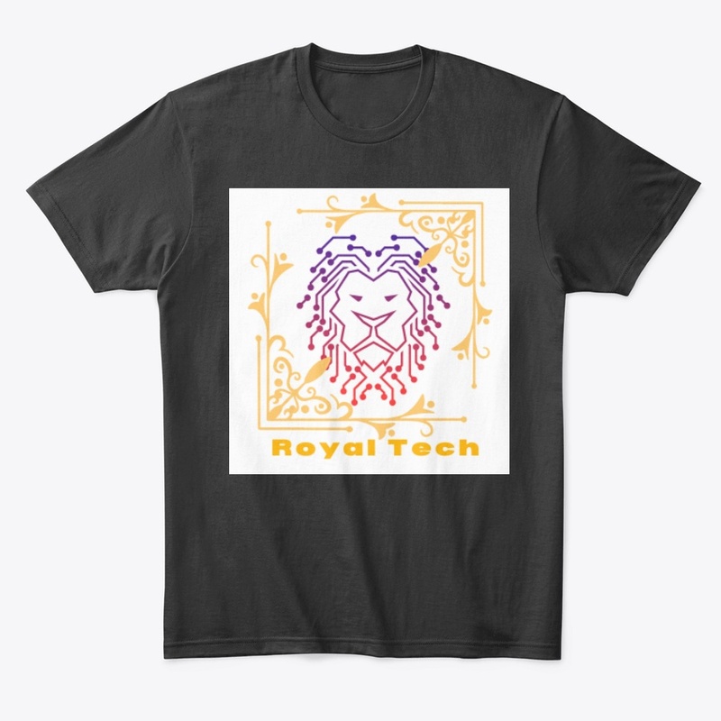 Royal tech logo   Short Sleeve Tees,