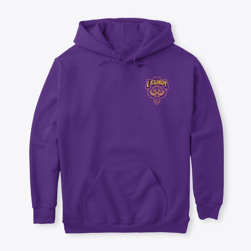 Team Legacy purple hoodie
