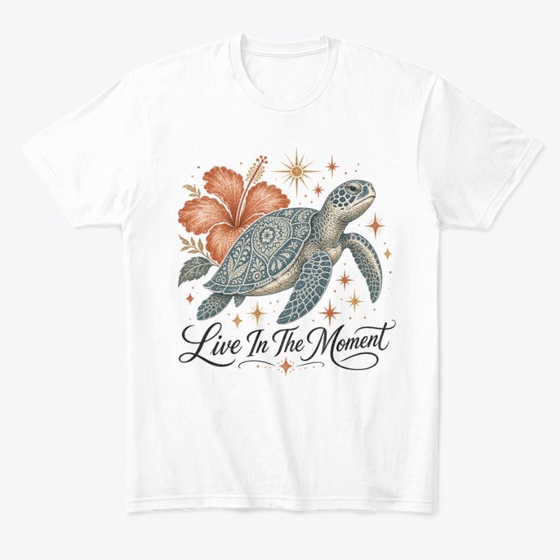 Boho Sea Turtle  vintage Graphic Shirt
