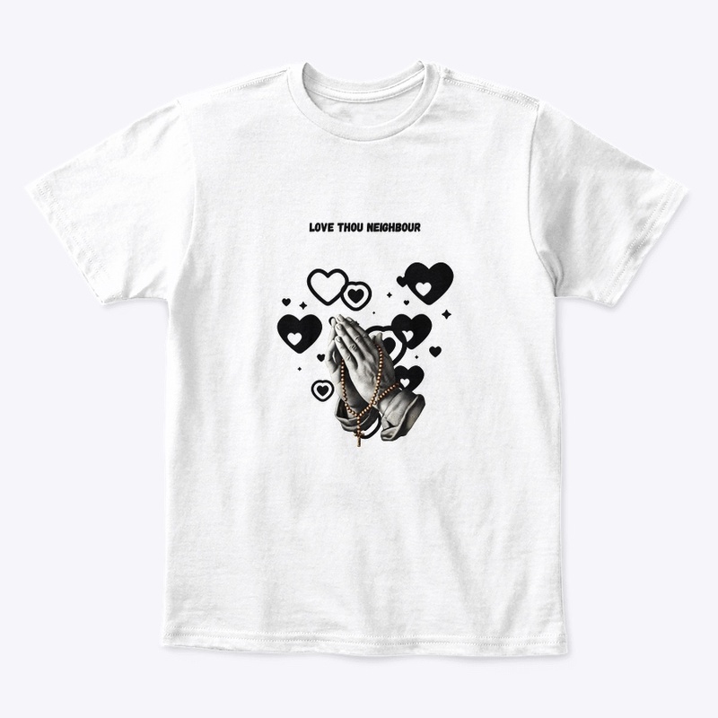 Kids love thou neighbour T-shirt