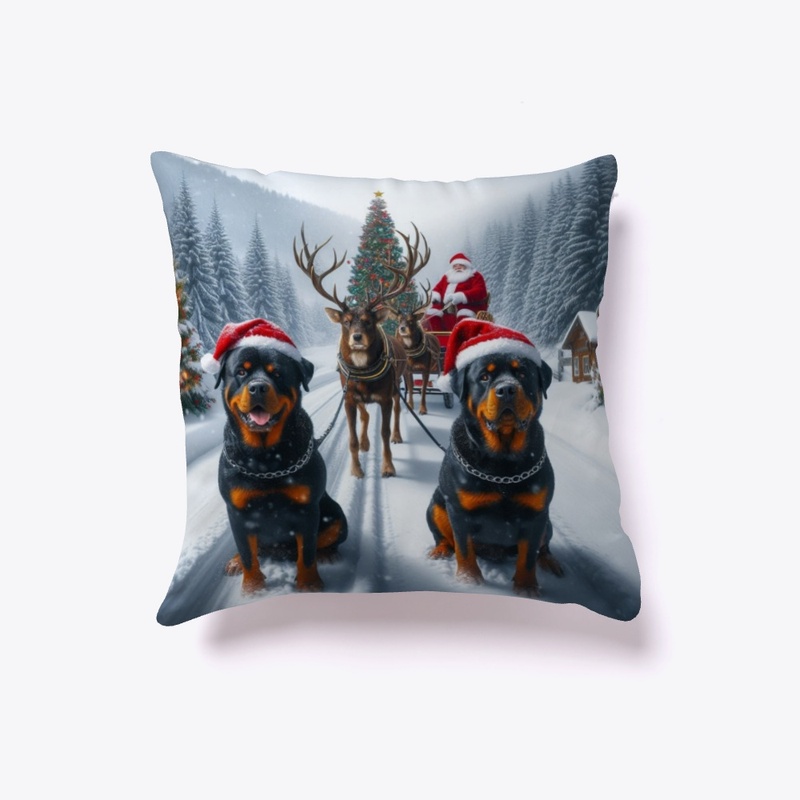 Rottweilers & Santa