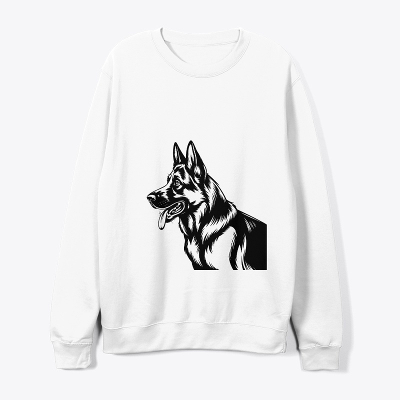 Bold German Shepherd Dog