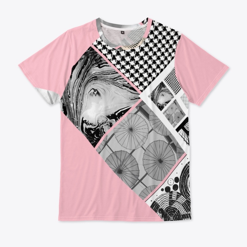 Digital "Patchwork" Design #2 B&W design