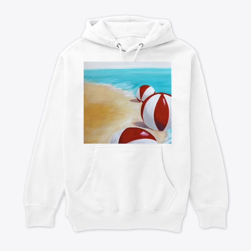Beach Balls at the beach