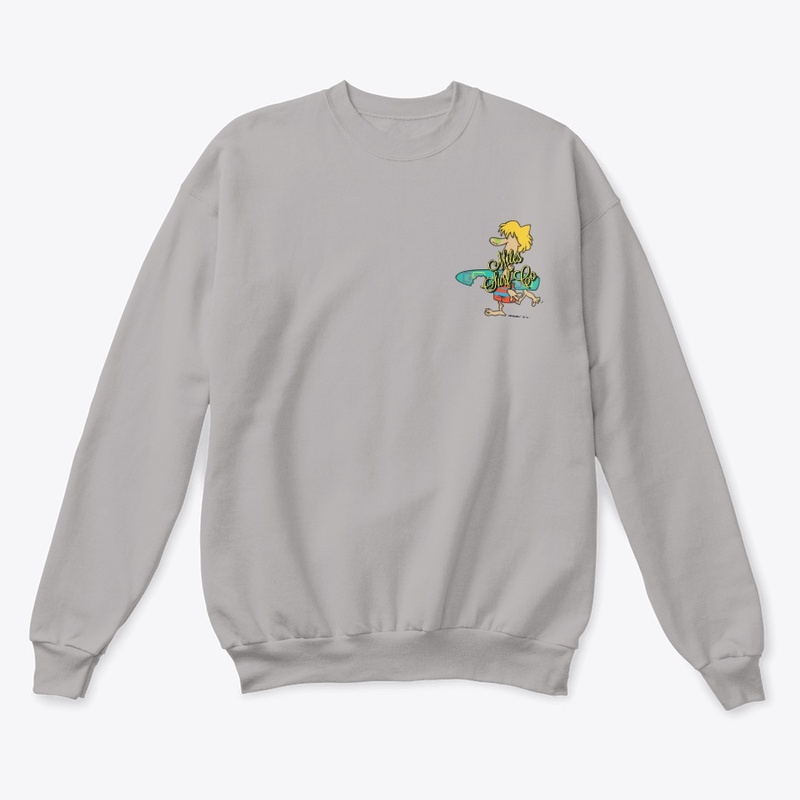 Surfer Dude Crewneck Pullover