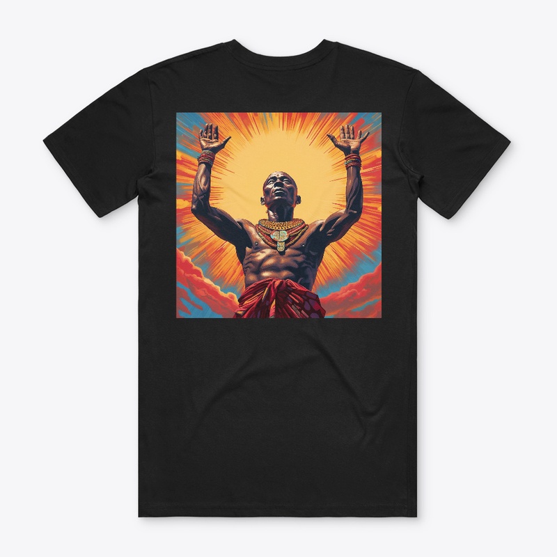 An African Warrior - Design 1