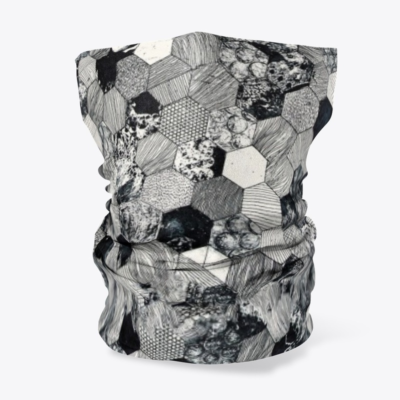 Geometric Hexagonal Pattern Design