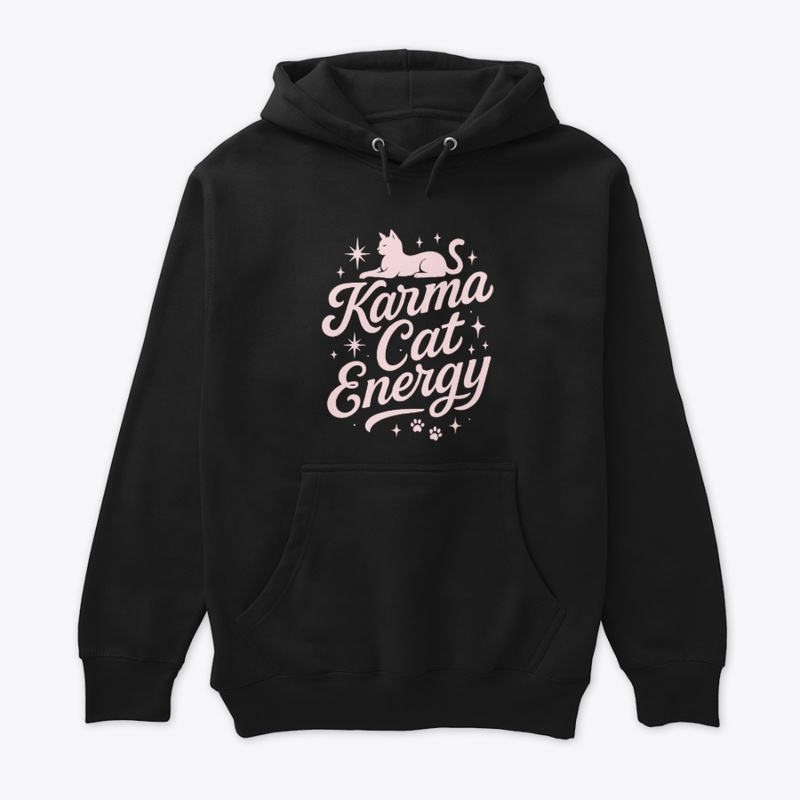 Karma Cute Cat Energy T-shirt 