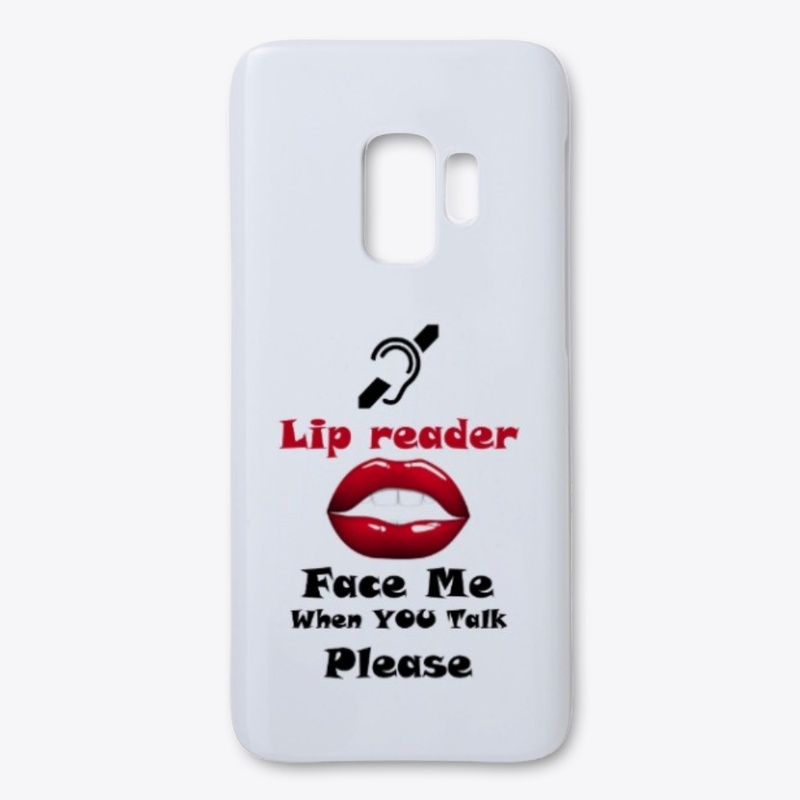 Lip reader - face me when you talk