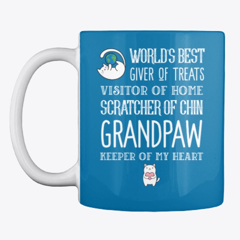 World's Best Grandpaw Design | Cat Tee