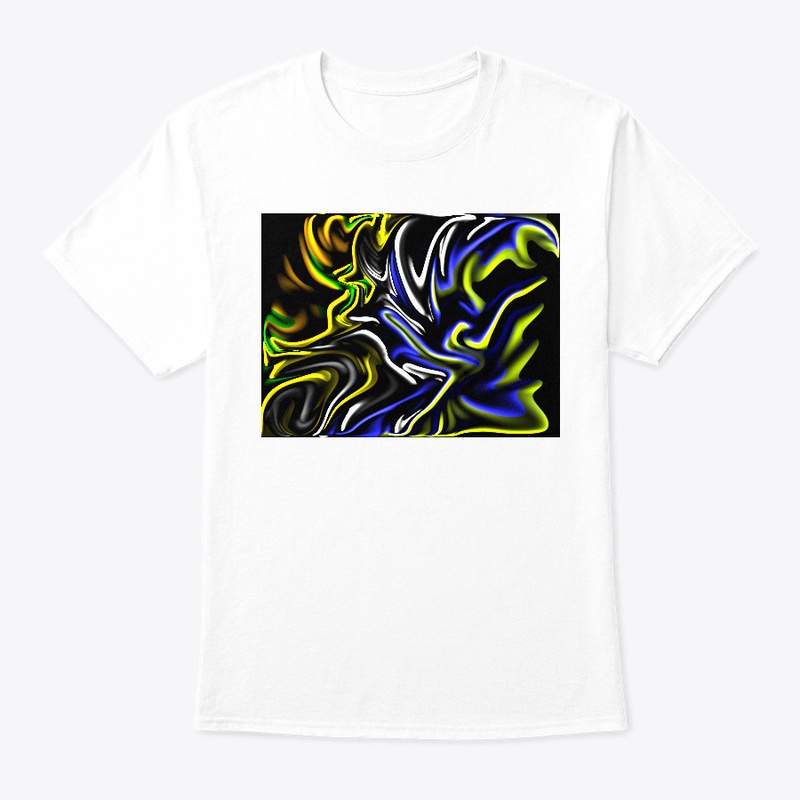 Colorful Beautiful swirl art design 