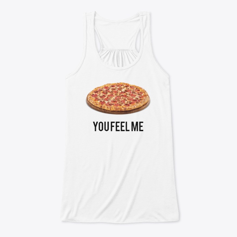 Feel the pizza